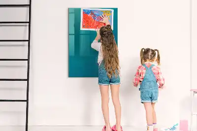 Tablă magnetică de desenat model cu abstracție geometrică