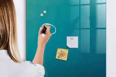 Tablă magnetică de desenat model cu abstracție geometrică