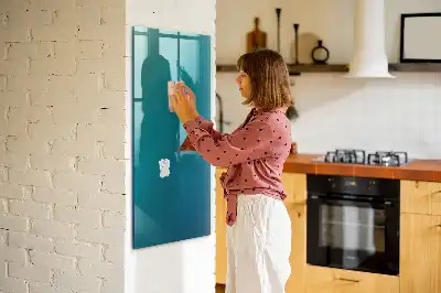 Tablă magnetică de desenat model cu abstracție geometrică