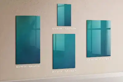 Tablă magnetică de desenat model cu abstracție geometrică