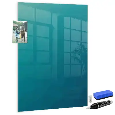 Tablă magnetică de desenat model cu abstracție geometrică