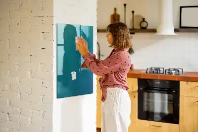 Tablă magnetică de desenat model cu abstracție geometrică