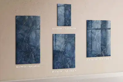 Tablă magnetică de desenat cu model de marmură decorativă