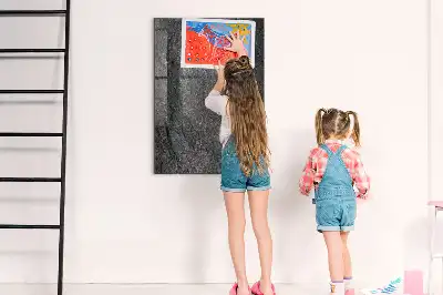 Tablă magnetică pentru scris cu textură de rocă