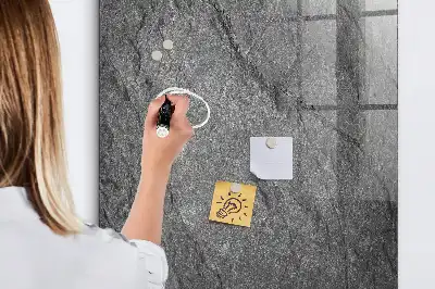 Tablă magnetică pentru scris cu textură de rocă