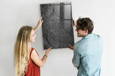 Tablă magnetică pentru scris cu textură de rocă