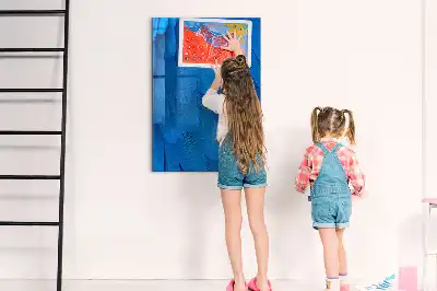 Tablă magnetică pentru scris model cu design de pene de pasăre