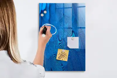Tablă magnetică pentru scris model cu design de pene de pasăre