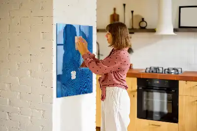 Tablă magnetică pentru scris model cu design de pene de pasăre