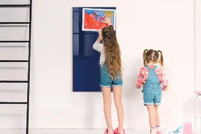 Tablă de desenat magnetică albastru marin