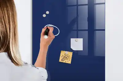 Tablă de desenat magnetică albastru marin