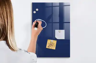 Tablă de desenat magnetică albastru marin