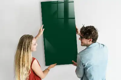 Tablă magnetică pentru scris verde sticlă