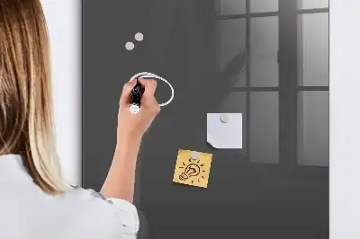 Tablă de desenat magnetică culoare gri