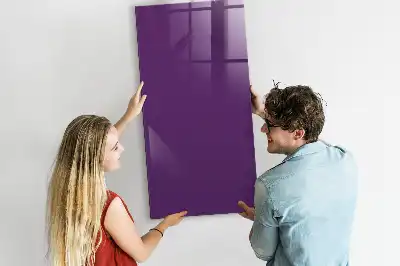 Tablă magnetică pentru scris de culoare violet