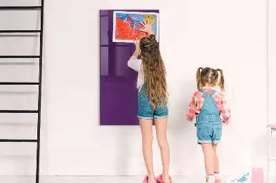 Tablă magnetică pentru scris de culoare violet