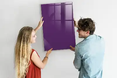 Tablă magnetică pentru scris de culoare violet