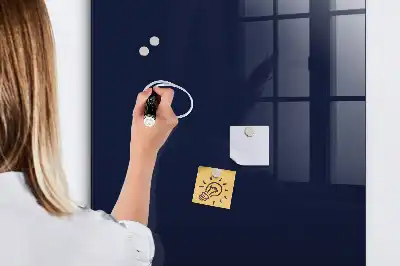 Tablă de desenat magnetică culoare albastru marin închis