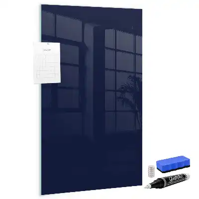 Tablă de desenat magnetică culoare albastru marin închis