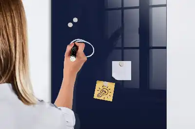 Tablă de desenat magnetică culoare albastru marin închis