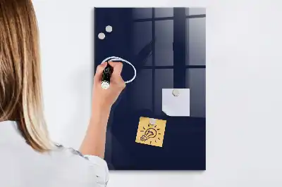 Tablă de desenat magnetică culoare albastru marin închis