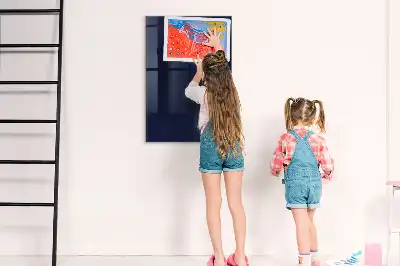 Tablă de desenat magnetică culoare albastru marin închis