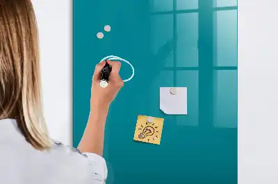 Tablă magnetică pentru scris de culoare marină
