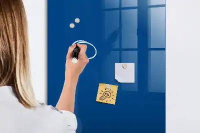 Tablă de desenat magnetică de culoare albastră