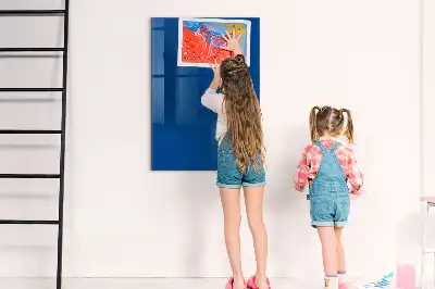 Tablă de desenat magnetică de culoare albastră