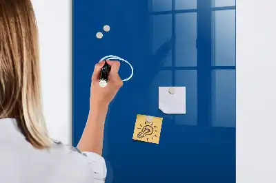 Tablă de desenat magnetică de culoare albastră
