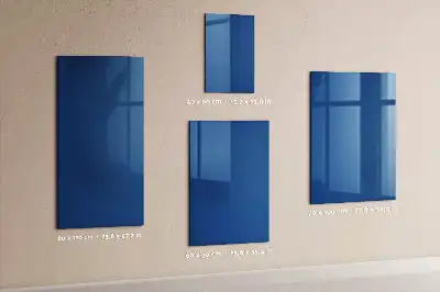 Tablă de desenat magnetică de culoare albastră