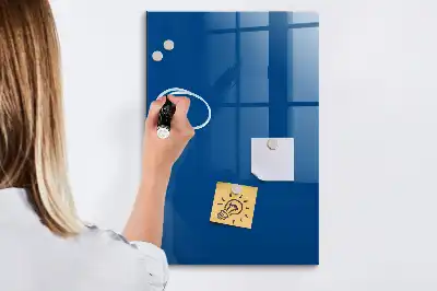 Tablă de desenat magnetică de culoare albastră