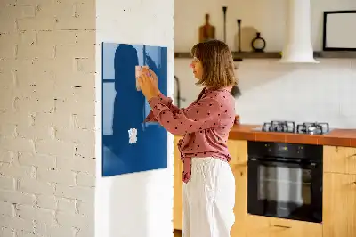 Tablă de desenat magnetică de culoare albastră