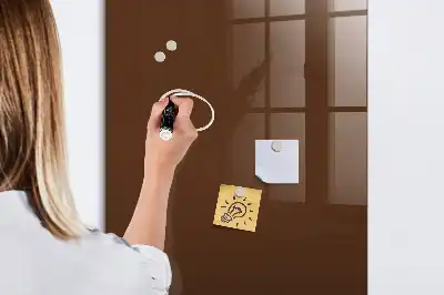 Tablă magnetică pentru scris culoare maro