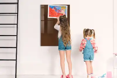 Tablă magnetică pentru scris culoare maro