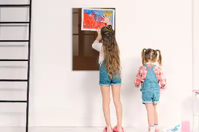 Tablă magnetică pentru scris culoare maro