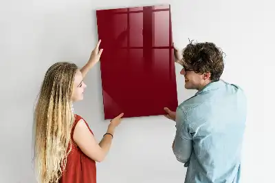 Tablă magnetică pentru scris culoare bordou