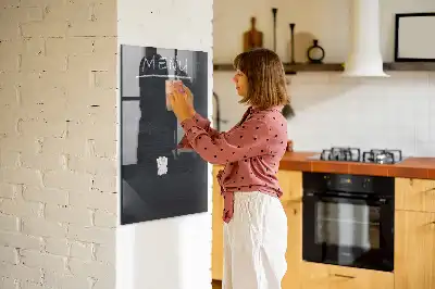 Tablă magnetică pentru scris cu design de panou pentru meniu
