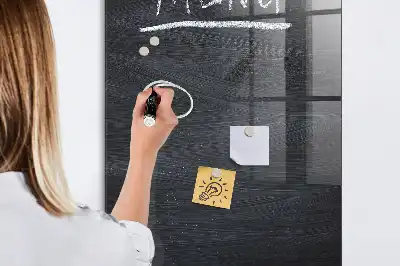 Tablă magnetică pentru scris cu design de panou pentru meniu