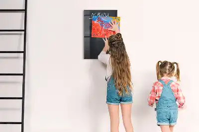 Tablă magnetică pentru scris cu design de panou pentru meniu