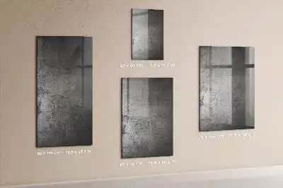 Tablă de desenat magnetică cu aspect de metal zgâriat