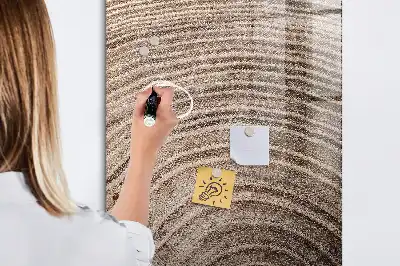 Tablă de desenat magnetică model inele de copac
