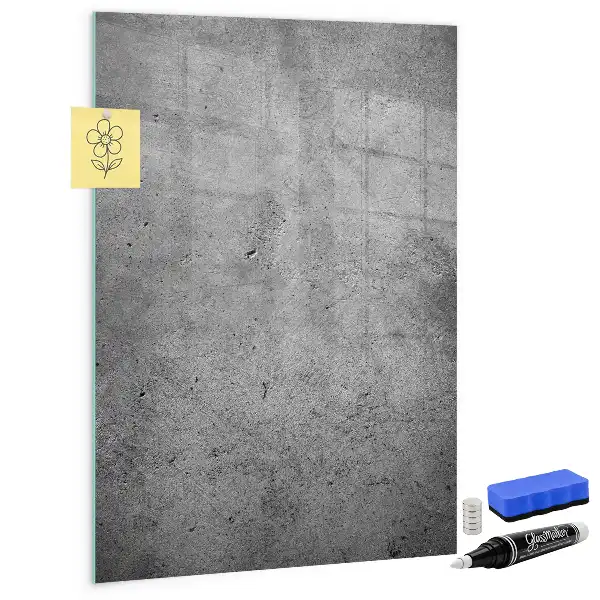 Tablă de desenat magnetică model Beton