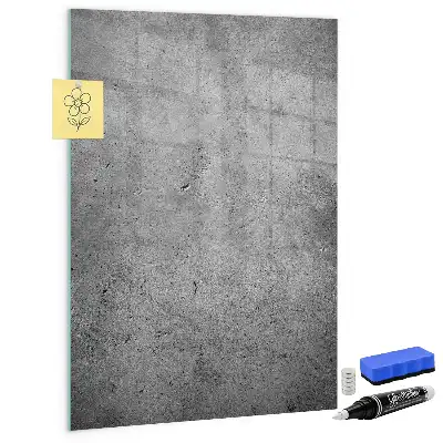 Tablă de desenat magnetică model Beton