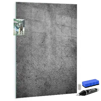 Tablă de desenat magnetică model Beton