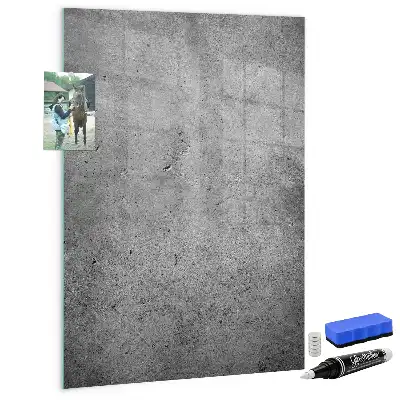 Tablă de desenat magnetică model Beton