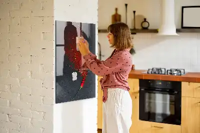 Boia de ardei pudră tablă de desenat magnetică