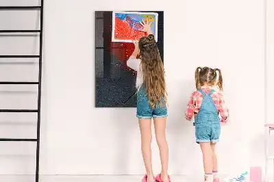 Boia de ardei pudră tablă de desenat magnetică