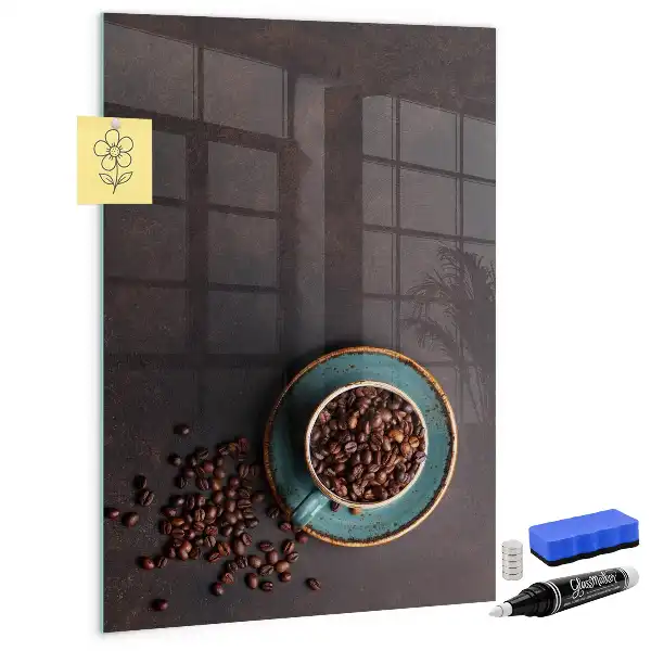 Tablă de desenat magnetică boabe de cafea