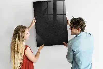 Tablă magnetică pentru scris model rocă închisă